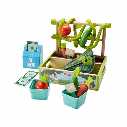 Игровой набор из серии Fisher-price Фермер, с фруктами и овощами 